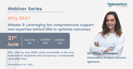 Why ERA?  Volume 3: Leveraging the comprehensive support and expertise behind ERA to optimize outcome